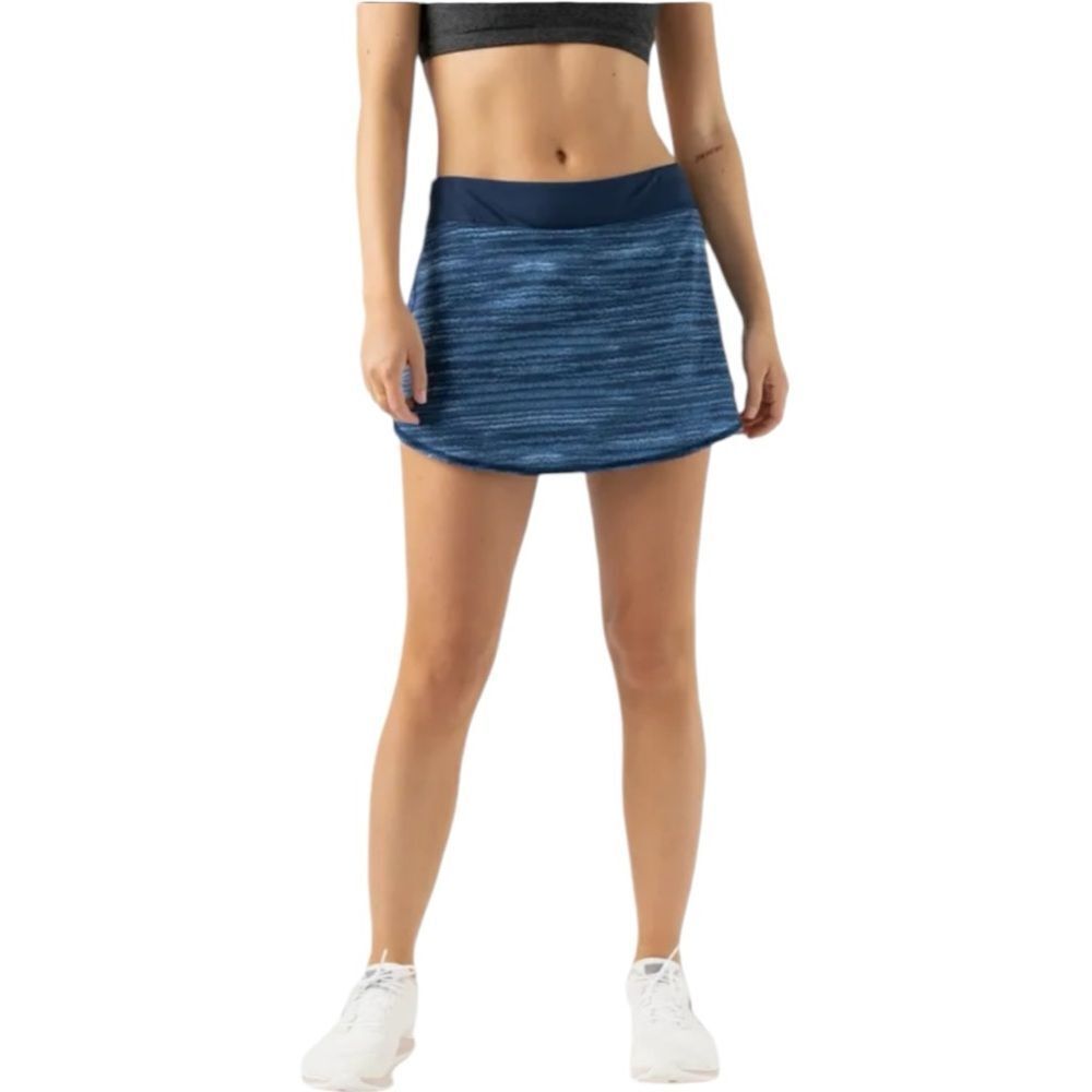Rabbit woman heather blue perform athletic sporty Skort like new
